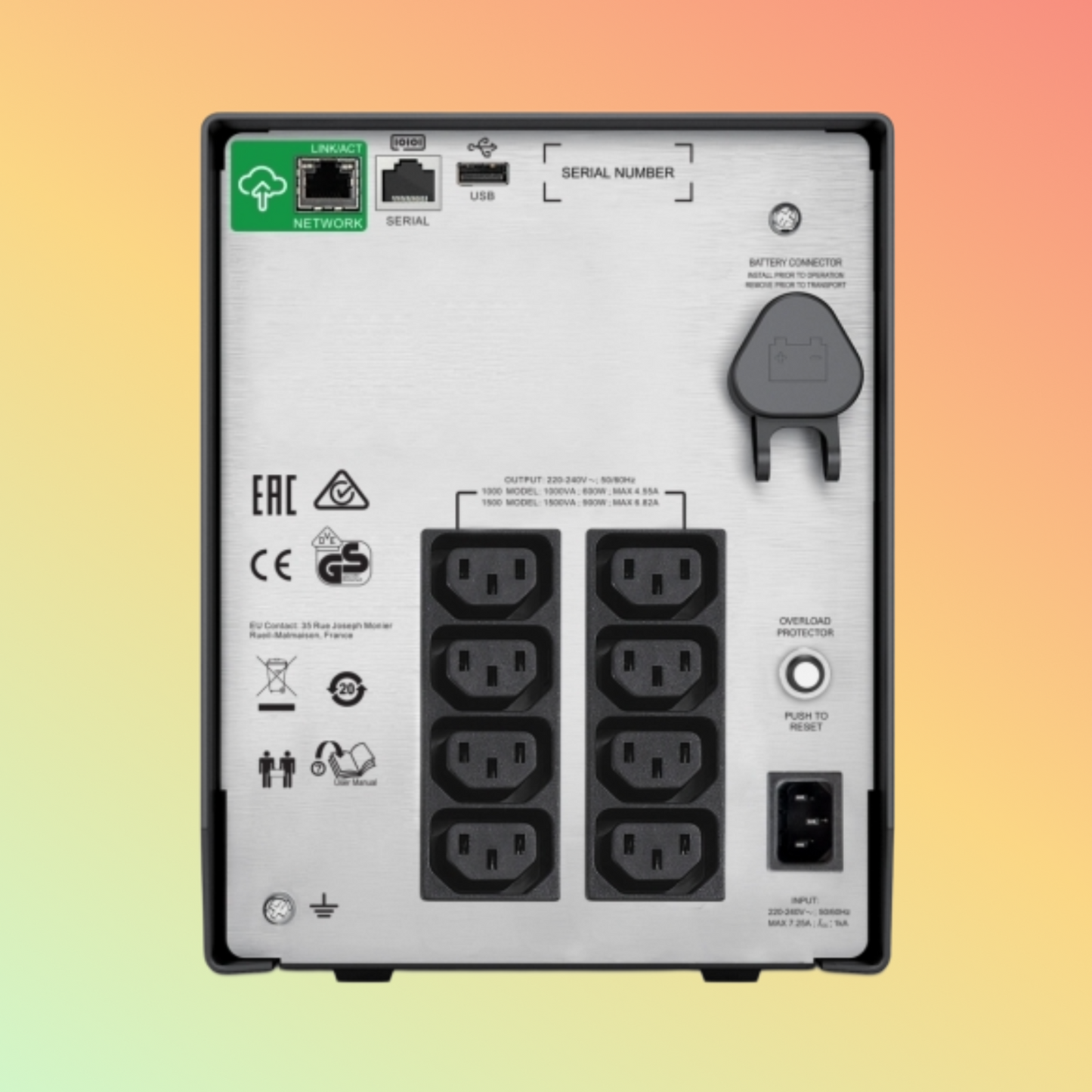 APC Smart Smc1000ic UPS - 1000VA