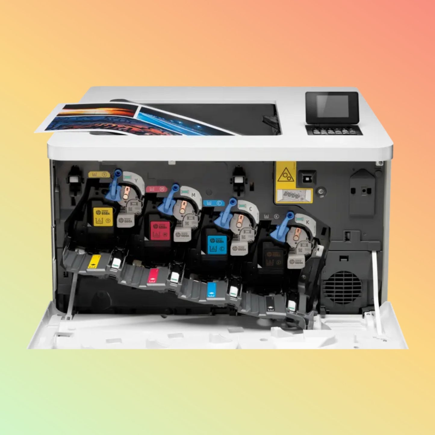 HP LaserJet Enterprise M751DN Printer - A4, Print, 41 ppm, 1200 x 1200 dpi Resolution, 150,000 Pages Duty Cycle, Black and Color