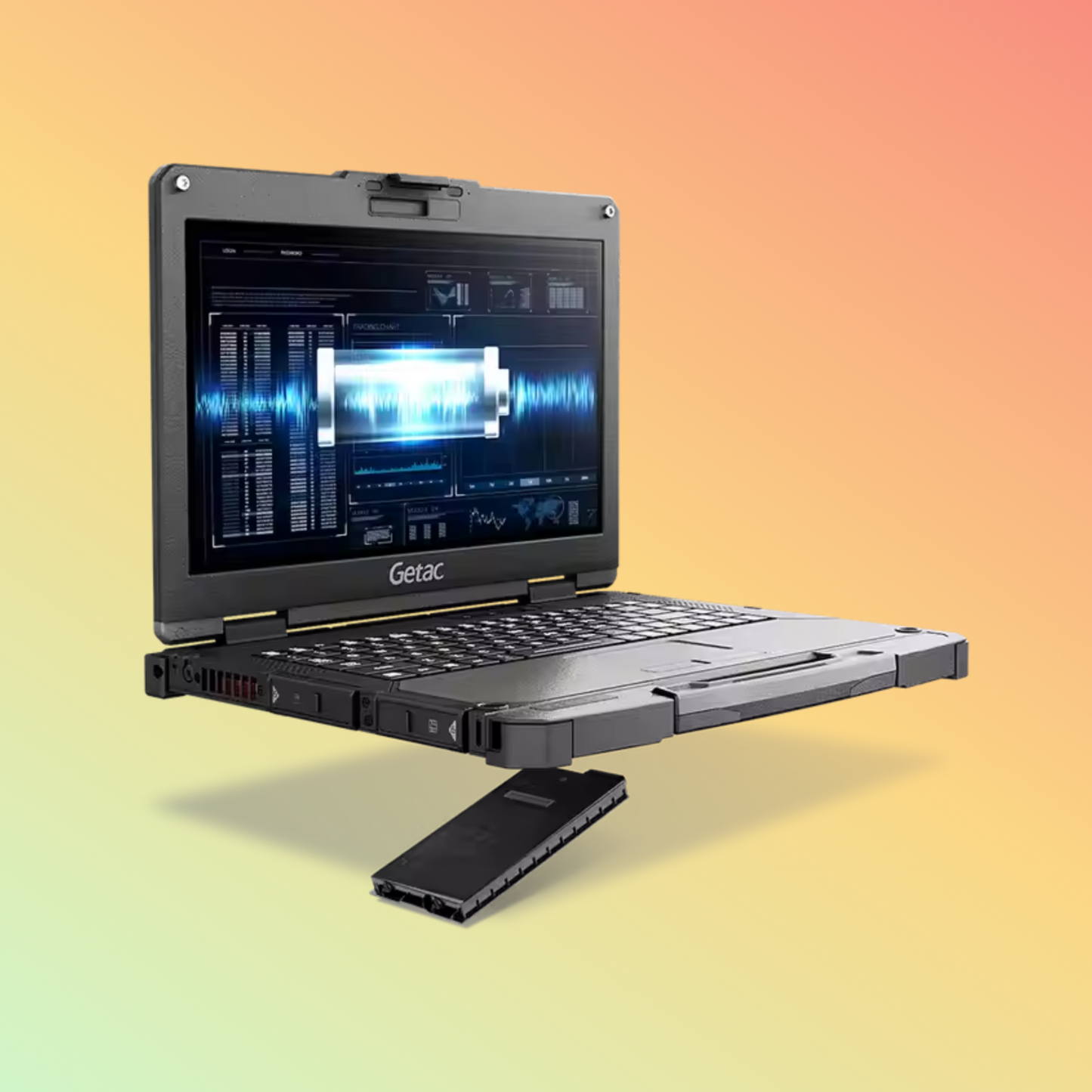 GETAC B360 - Ultra rugged mobile computer, super-bright screen
