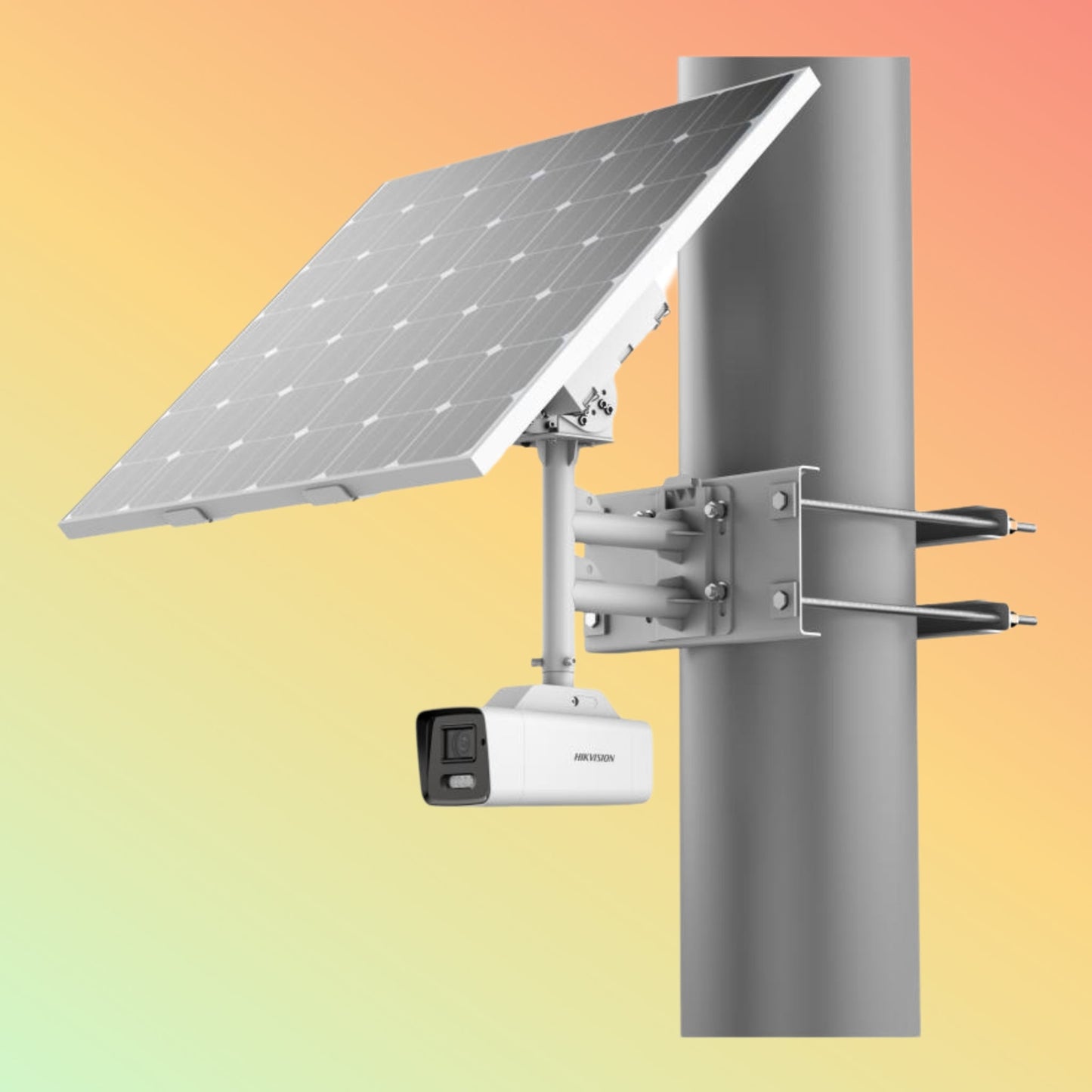 Hikvision DS-2XS6A47G1-LS/C36S80 4MP ColorVu Solar 4G Bullet Kit