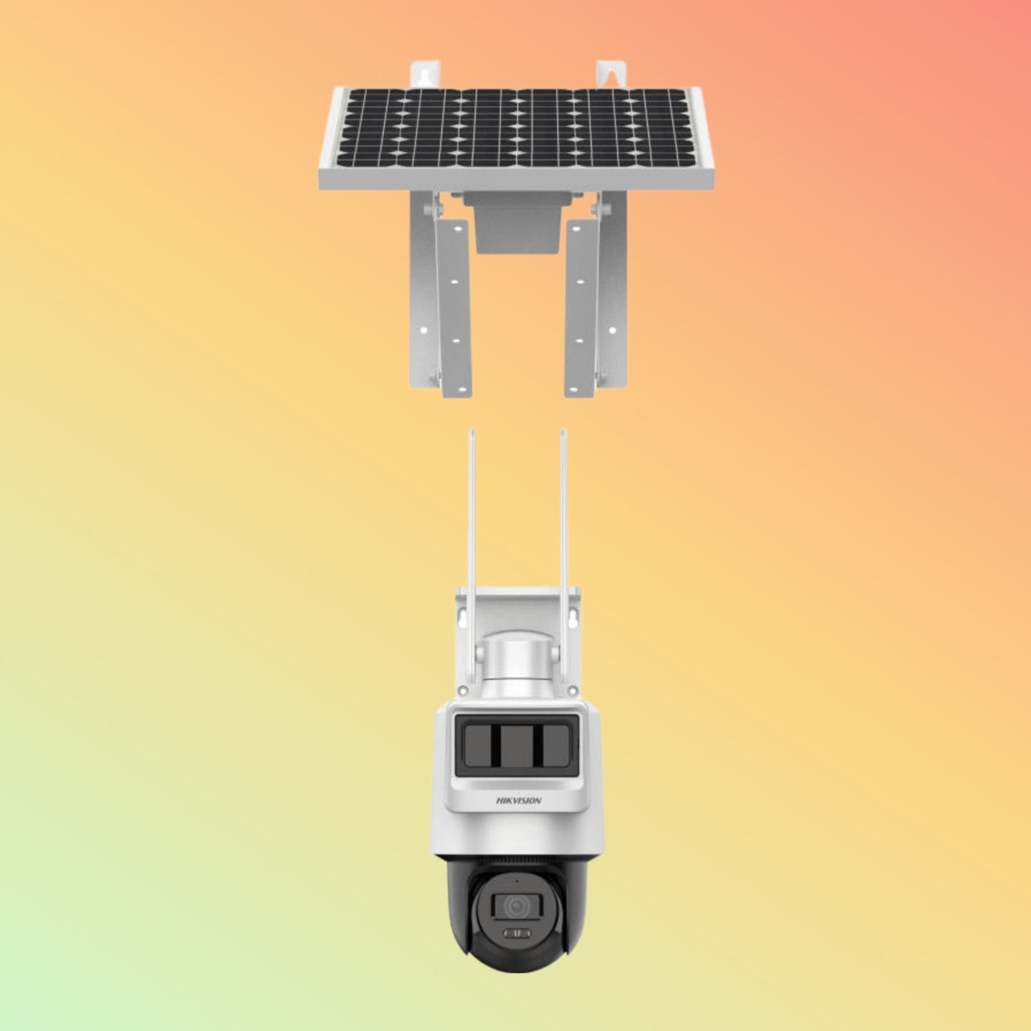 Hikvision DS-2DE2C400IWG-K/4G/C09S20 4MP Pro Solar-powered Security PT Camera Setup
