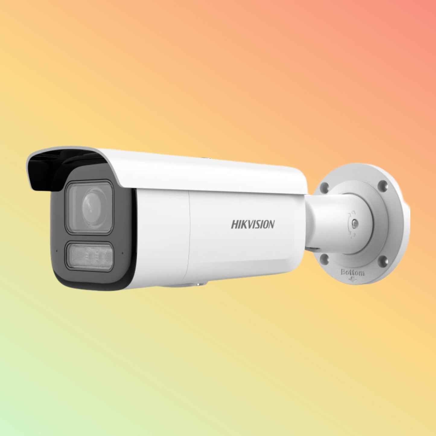 Hikvision DS-2CD2T26G2-ISU/SL 2 MP AcuSense Strobe Light and Audible Warning Fixed Bullet Network Camera