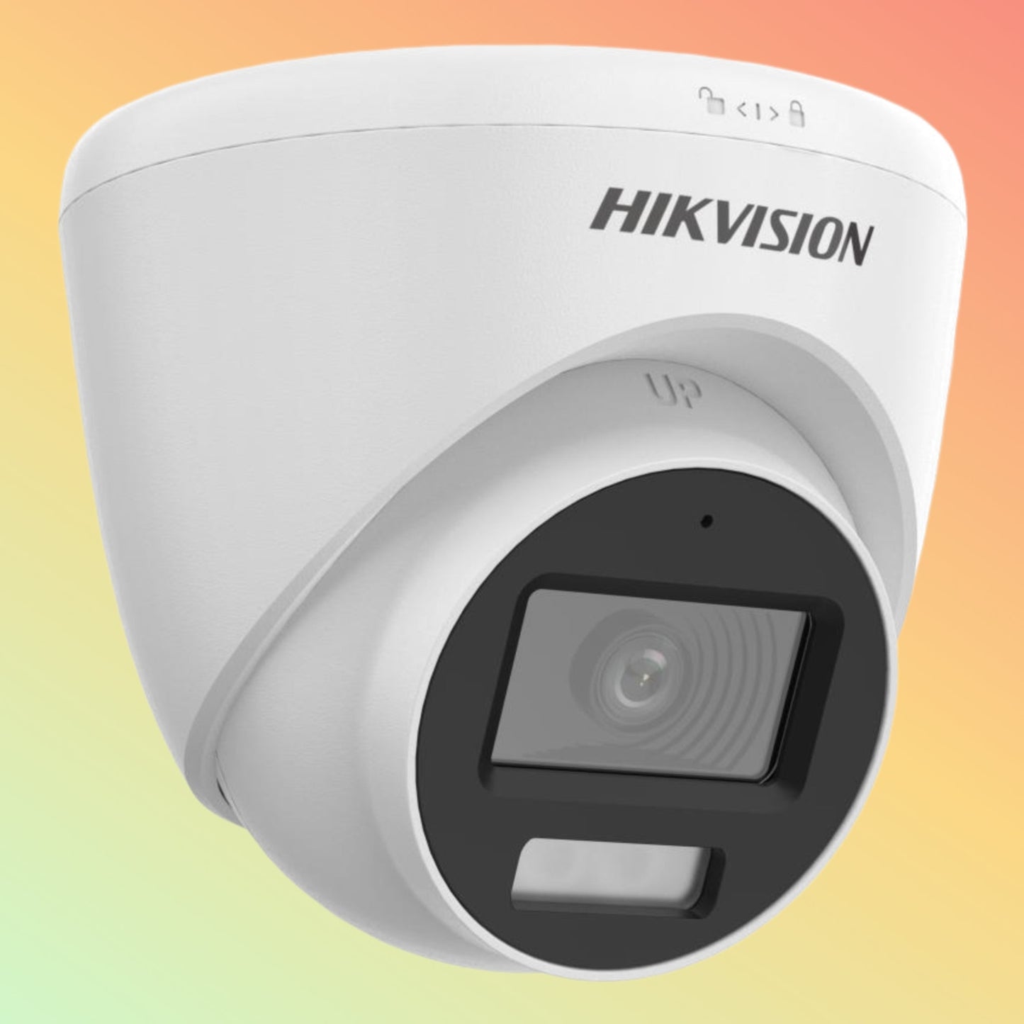 Hikvision DS-2CE78D0T-LFS 2MP Smart Hybrid Light Audio Fixed Turret Camera