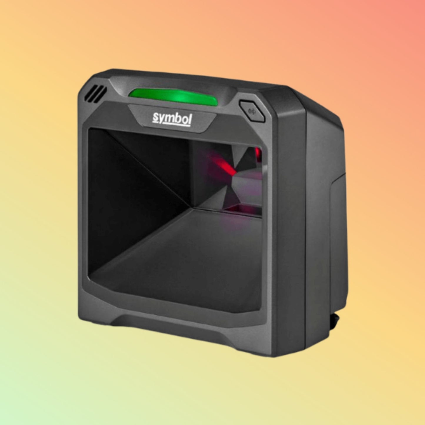 Efficient Zebra Symbol DS7708 hands-free scanner, designed for high-volume barcode scanning in retail environments.