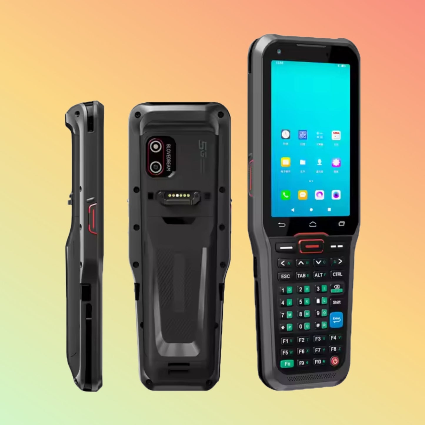High-Speed Android PDA, 4GB, Bluetooth & NFC for Fast Inventory
