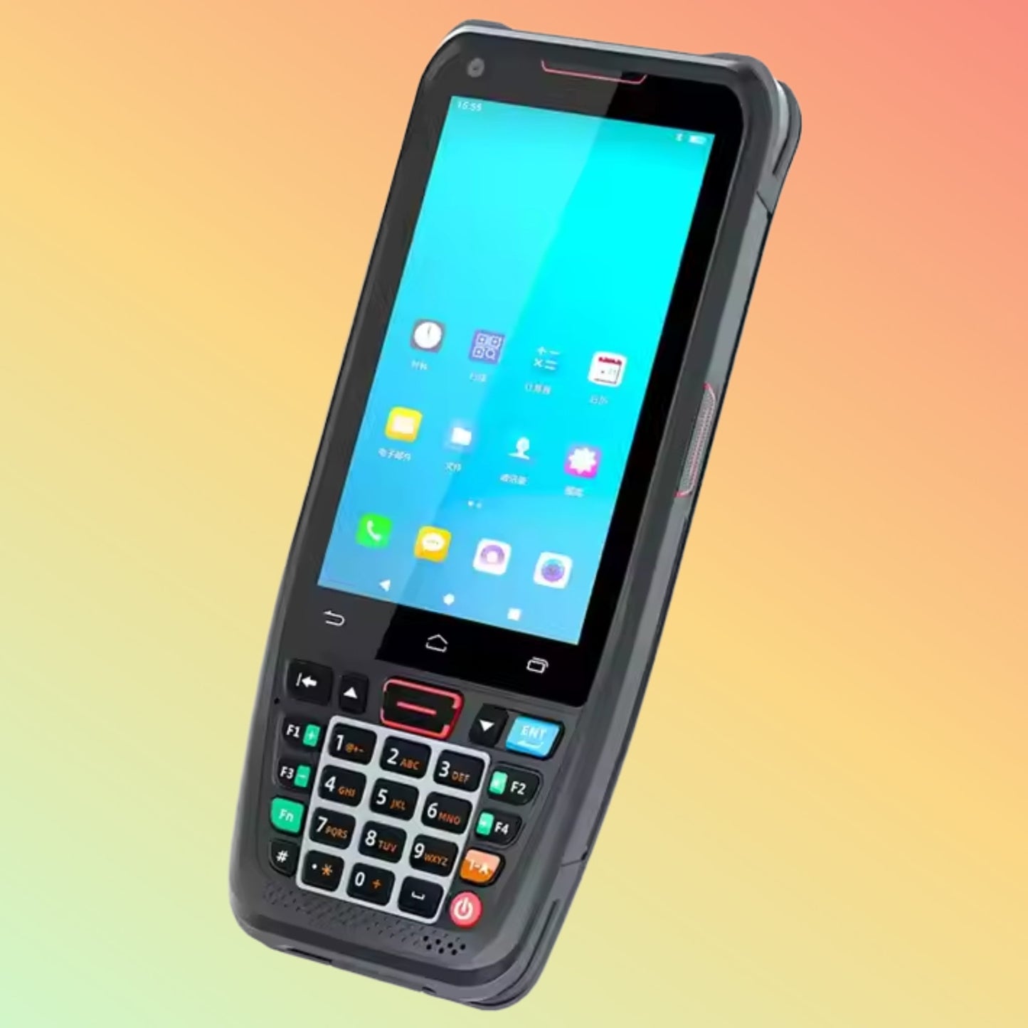 Android PDA: Handheld Terminal with Logistics Scanning Gun, In Stock
