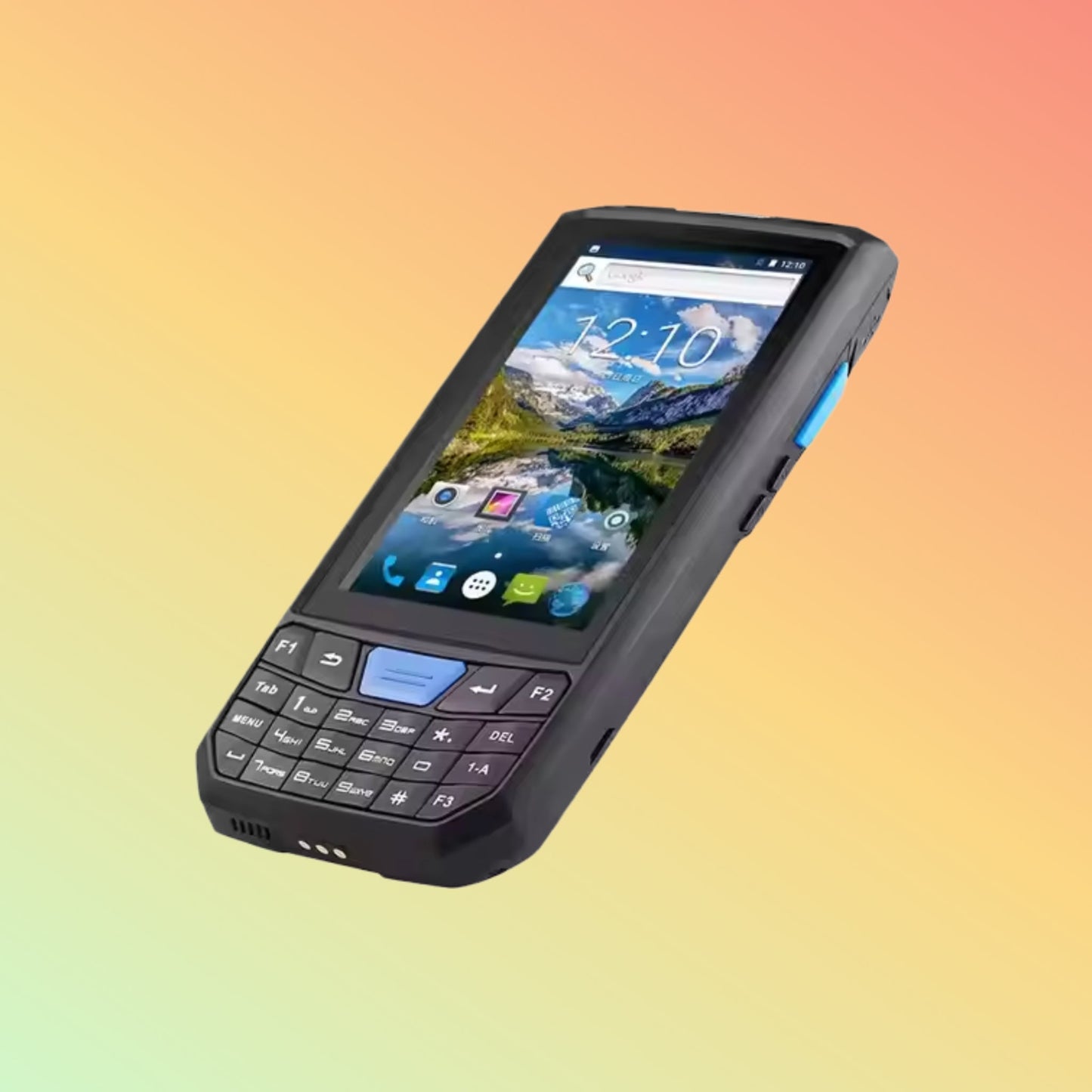 Handheld PDA 4" NFC 1/2D Scanner, 4G/WiFi, 16GB, Android, In Stock