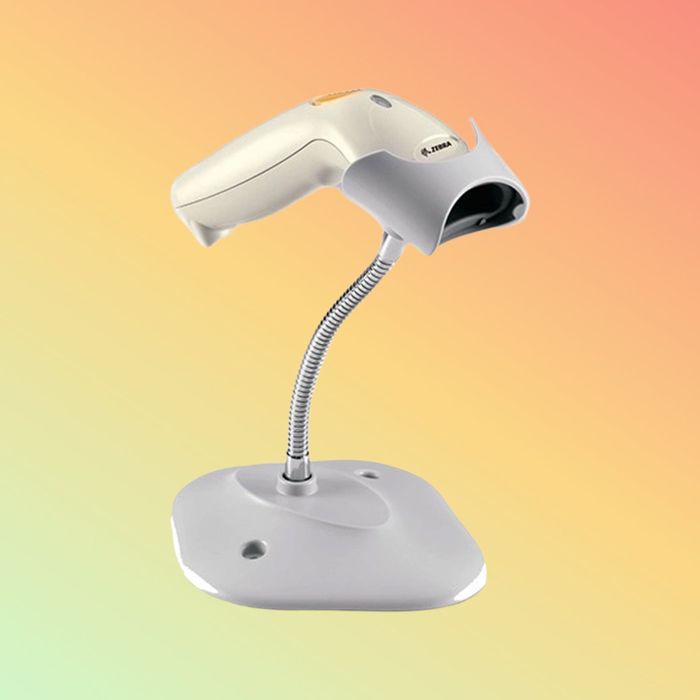 Compact Zebra LS1203 scanner, perfect for everyday barcode reading tasks with easy-to-use features
