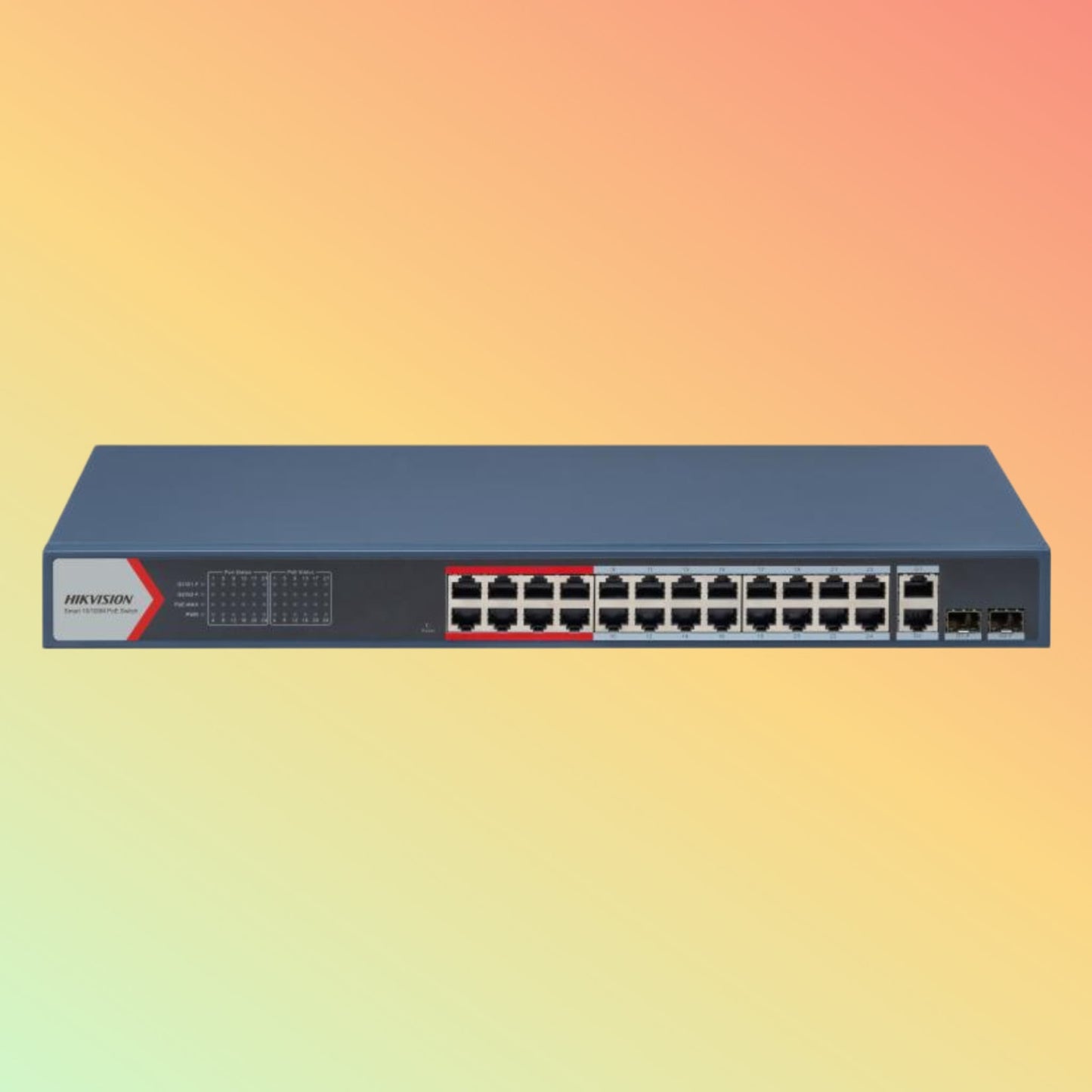 Hikvision DS-3E1512HP-SI-8P2T2F 8 Port Gigabit Smart POE Switch