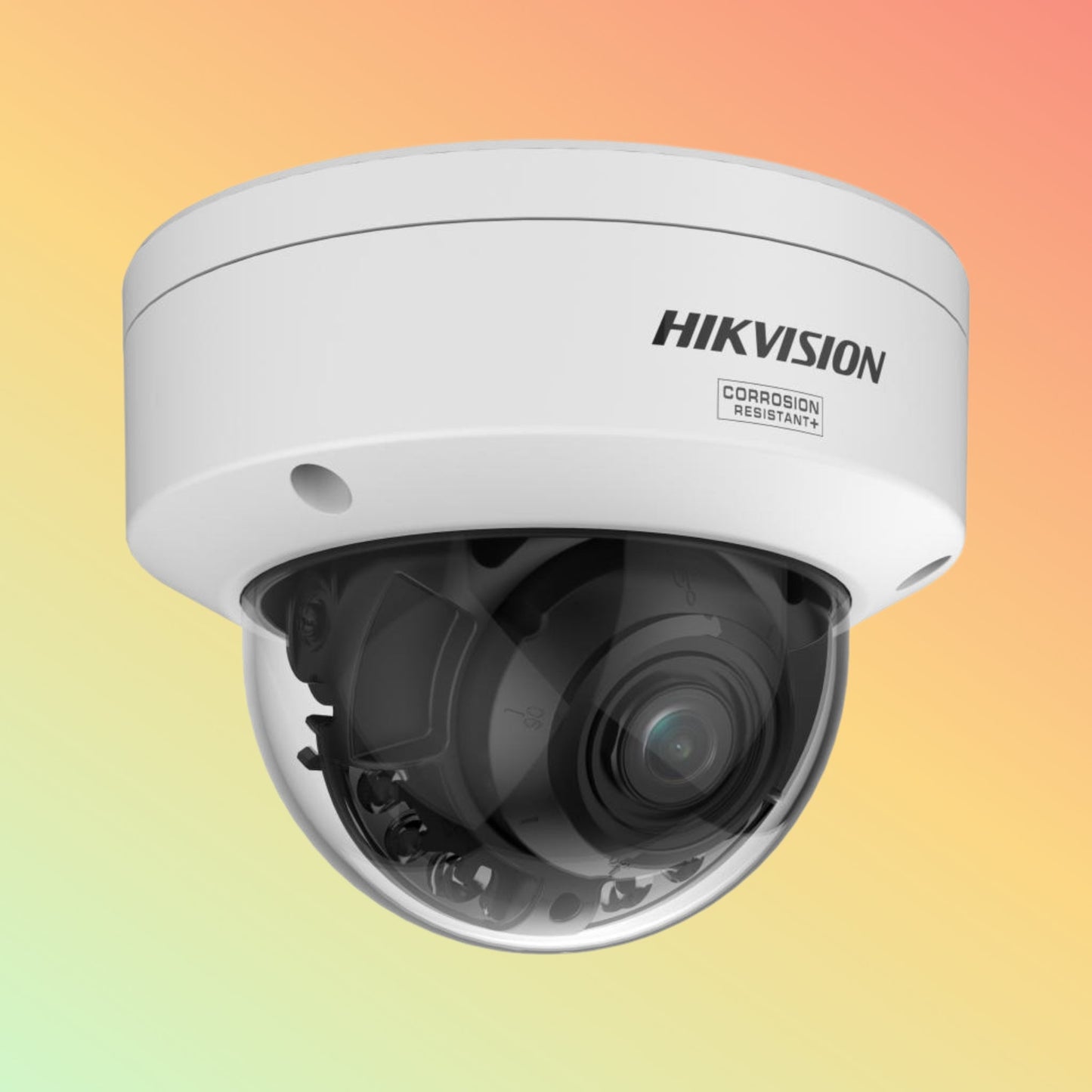 Hikvision DS-2CD2787G3T-LIZSY 8 MP Smart Hybrid Light with ColorVu Motorized PTRZ Varifocal Dome Network Camera