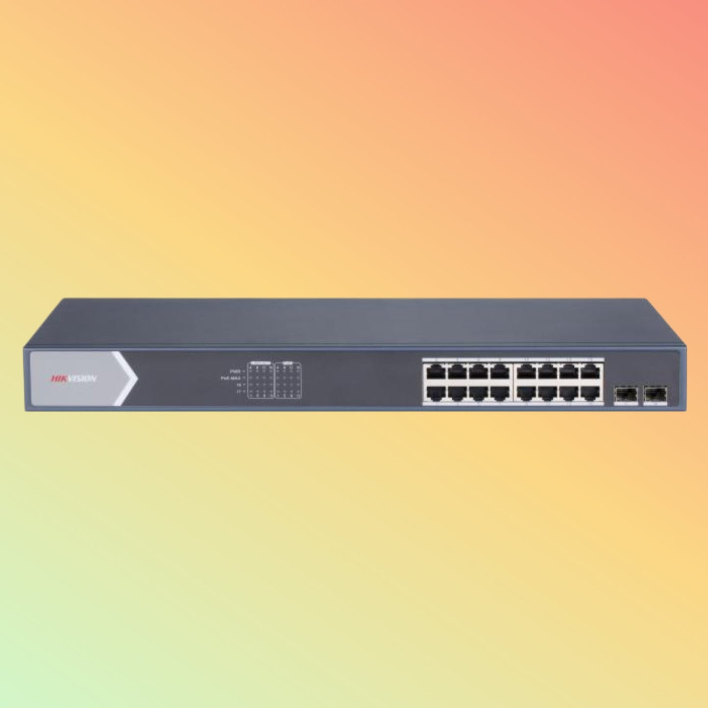 Hikvision DS-3E1518P-SI 16 Port Gigabit Smart POE Switch