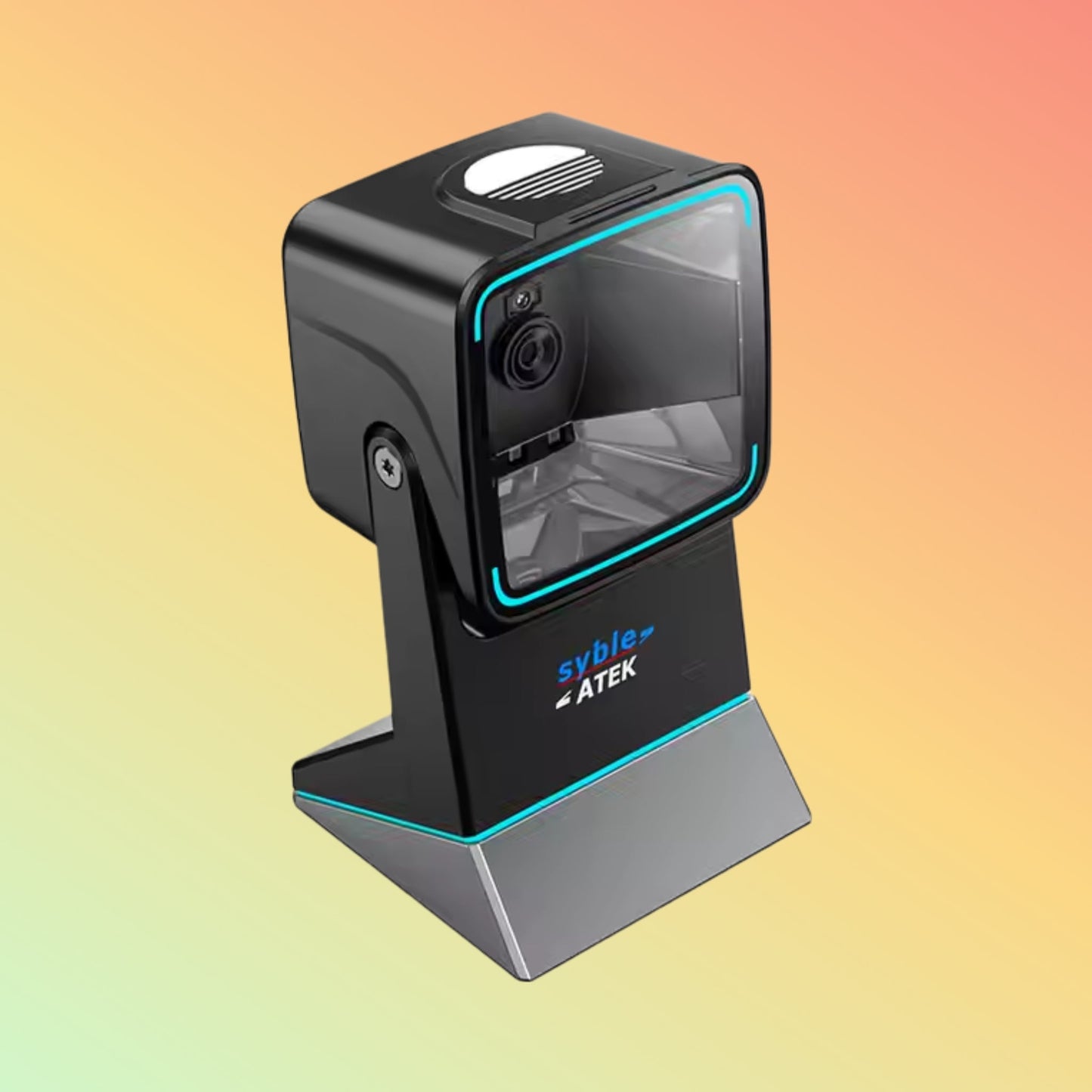 Syble AK-9100 Desktop Scanning 2D Flatbed Self-induction Barcode Scanner