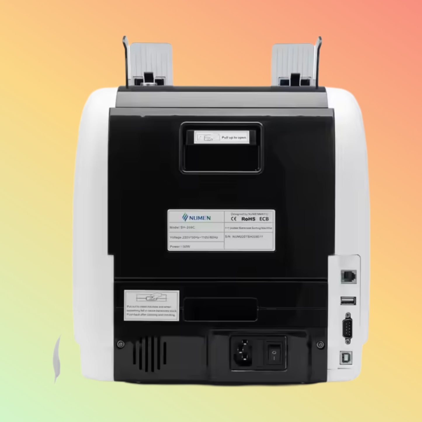 Top Loading Paper Money Bill Banknote Money Bill Counter Cash Counting Machine