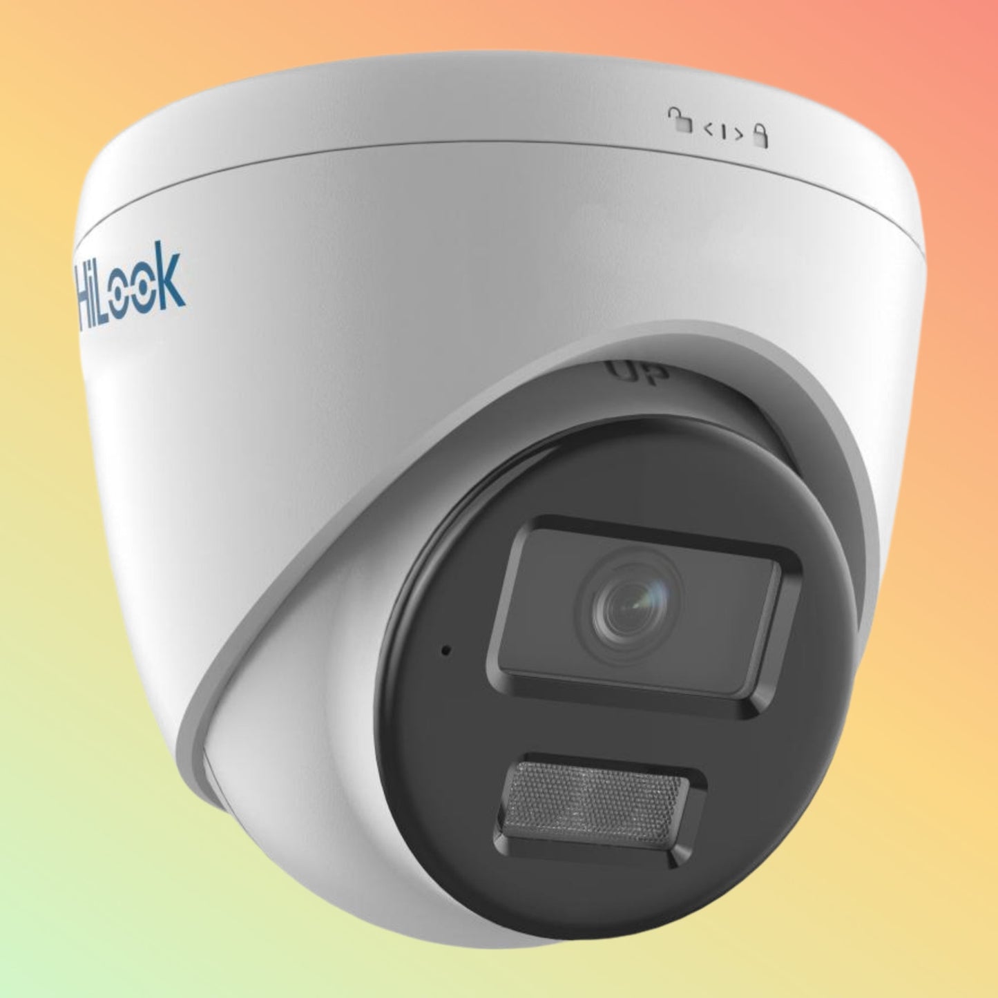 Hikvision IPC-T229HA-LUF/S(L)(RB) 2 MP ColorVu with Smart Hybrid Light Fixed Turret Network Camera