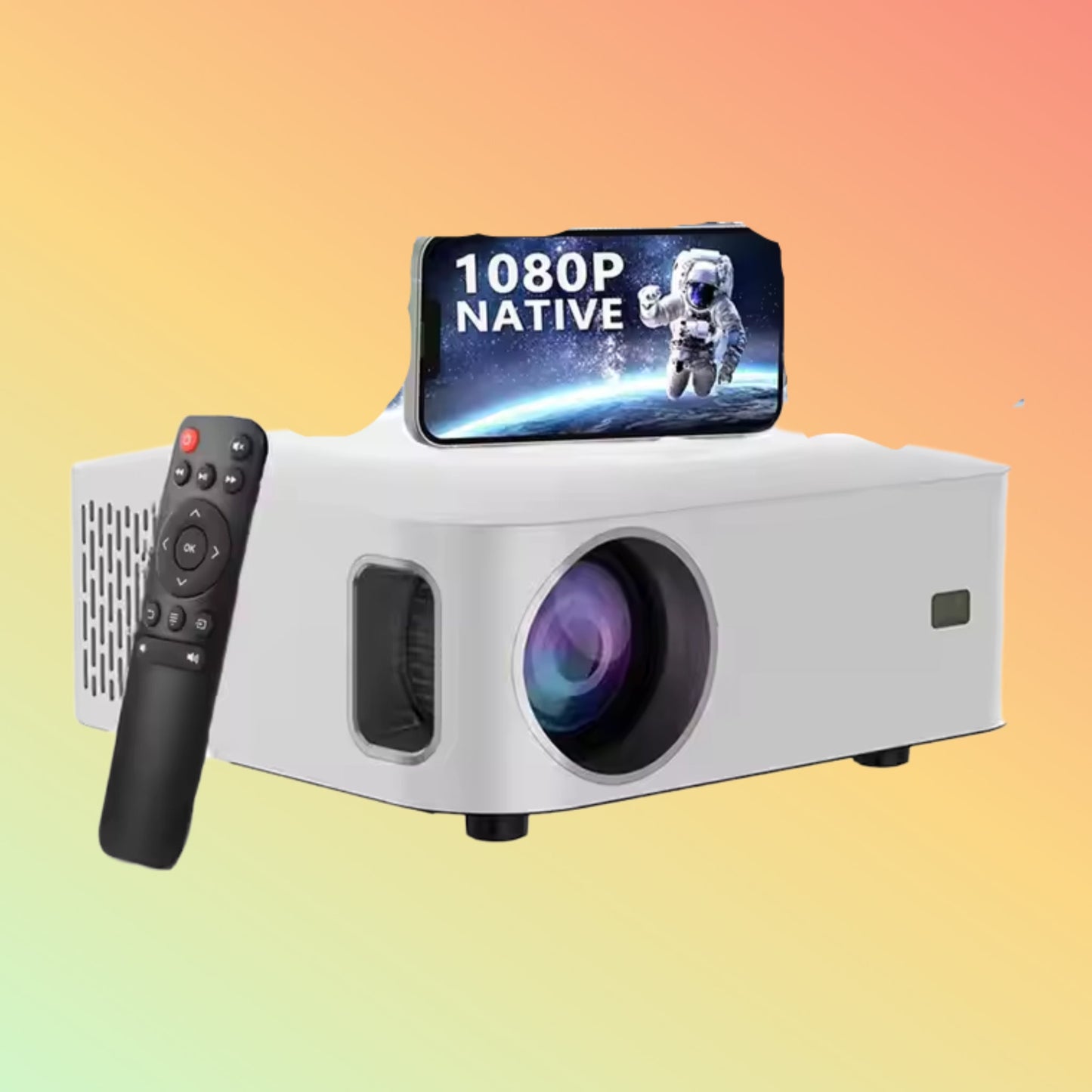 Ycstar T7 Mini 1080p LED Projector 500ANSI Android Portable