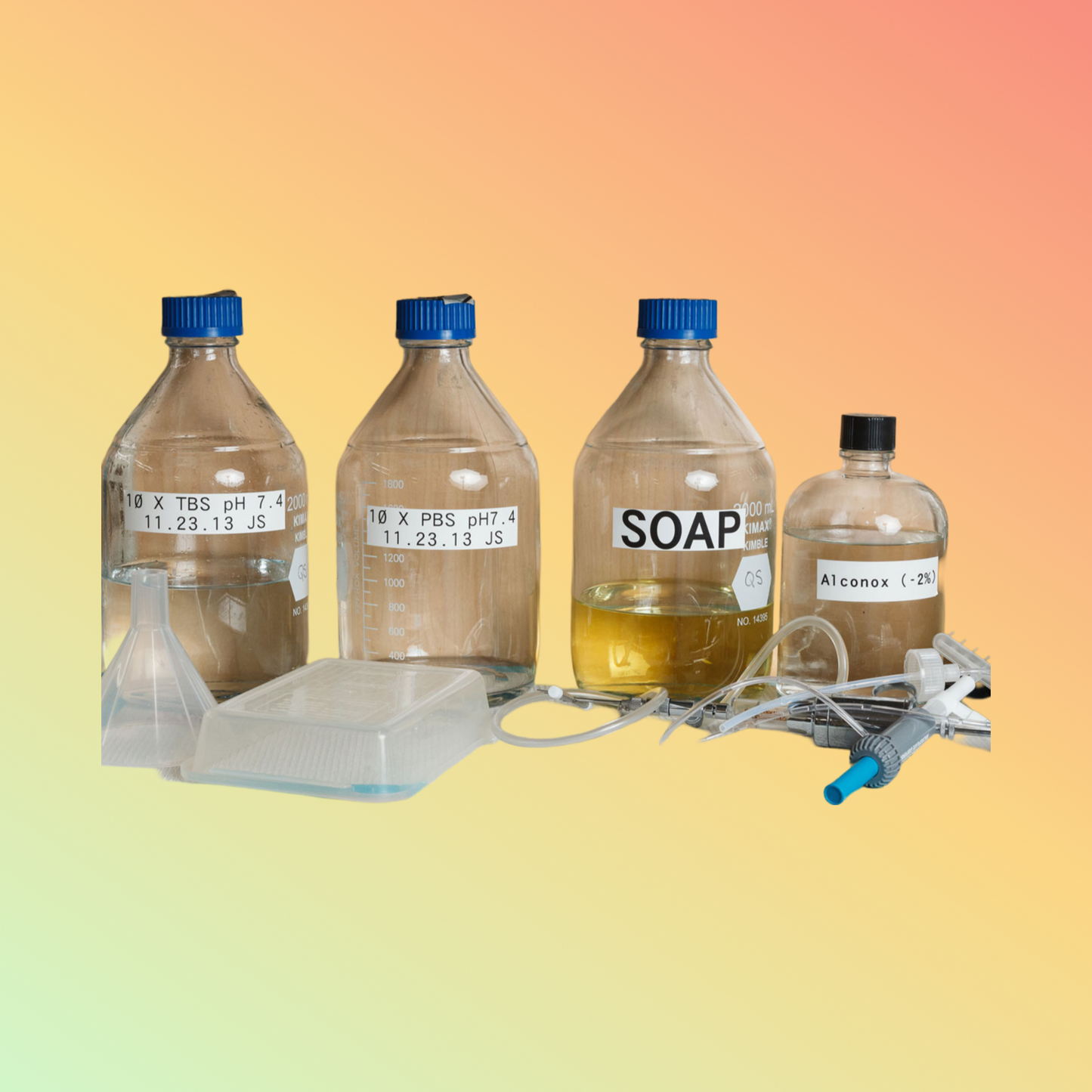 Harsh Enviro Clear Polyester Labels for 3" Core - 2"x3"