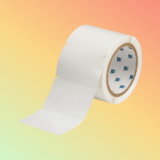 Harsh Enviro Clear Polyester Labels for 3" Core - 2"x3"