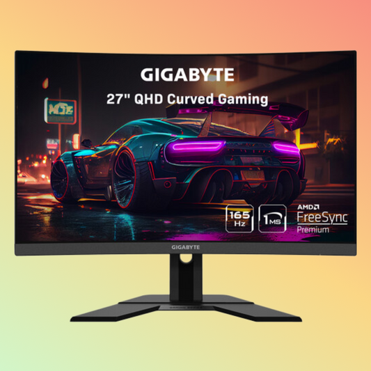 GIGABYTE G27QC A Gaming Curved Monitor - 27" WQHD