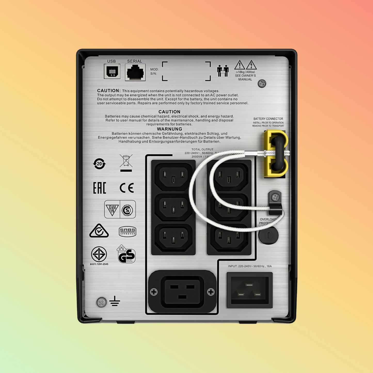 APC Smart SMC2000I UPS - 2000VA