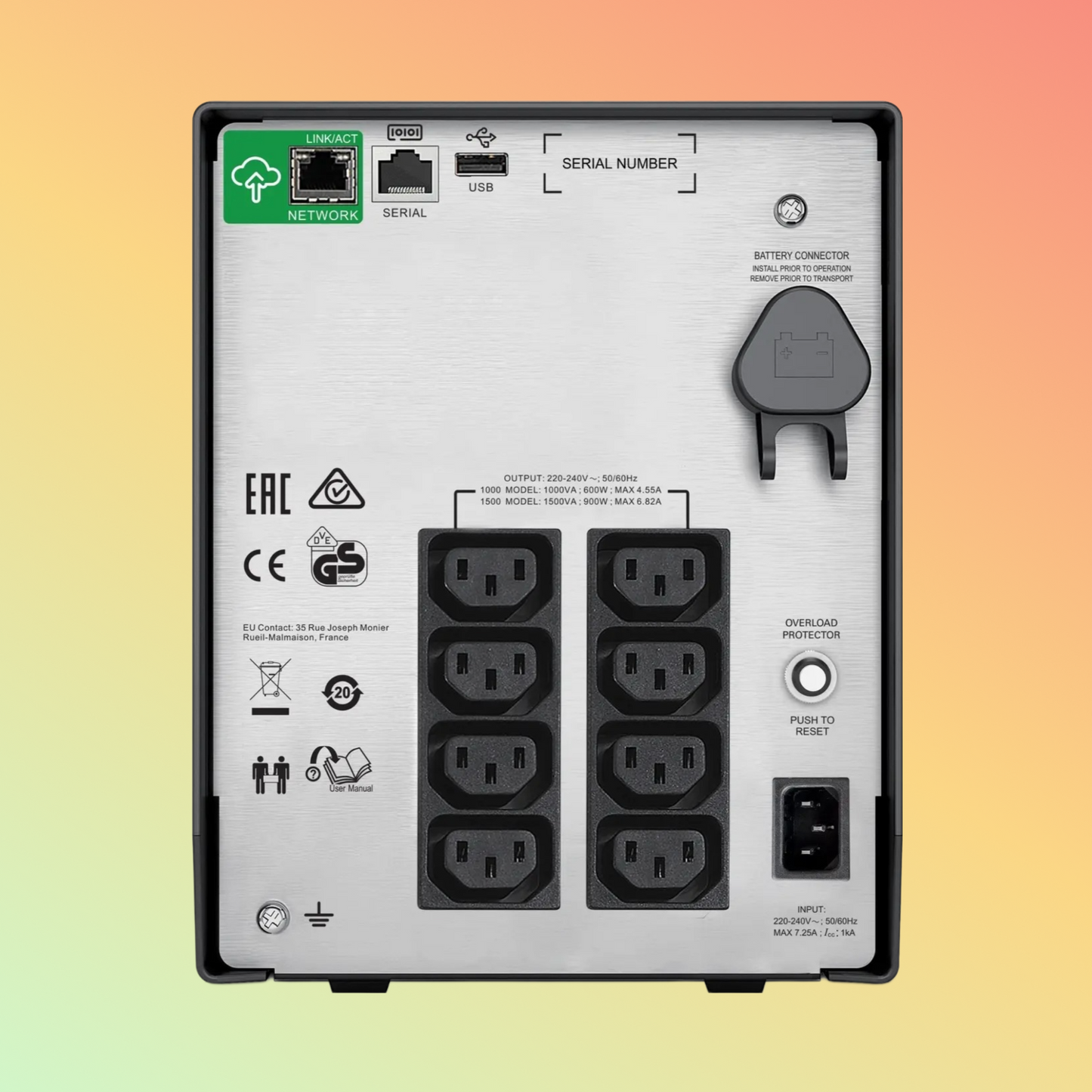 APC Smart Smc1500ic UPS - 1500VA