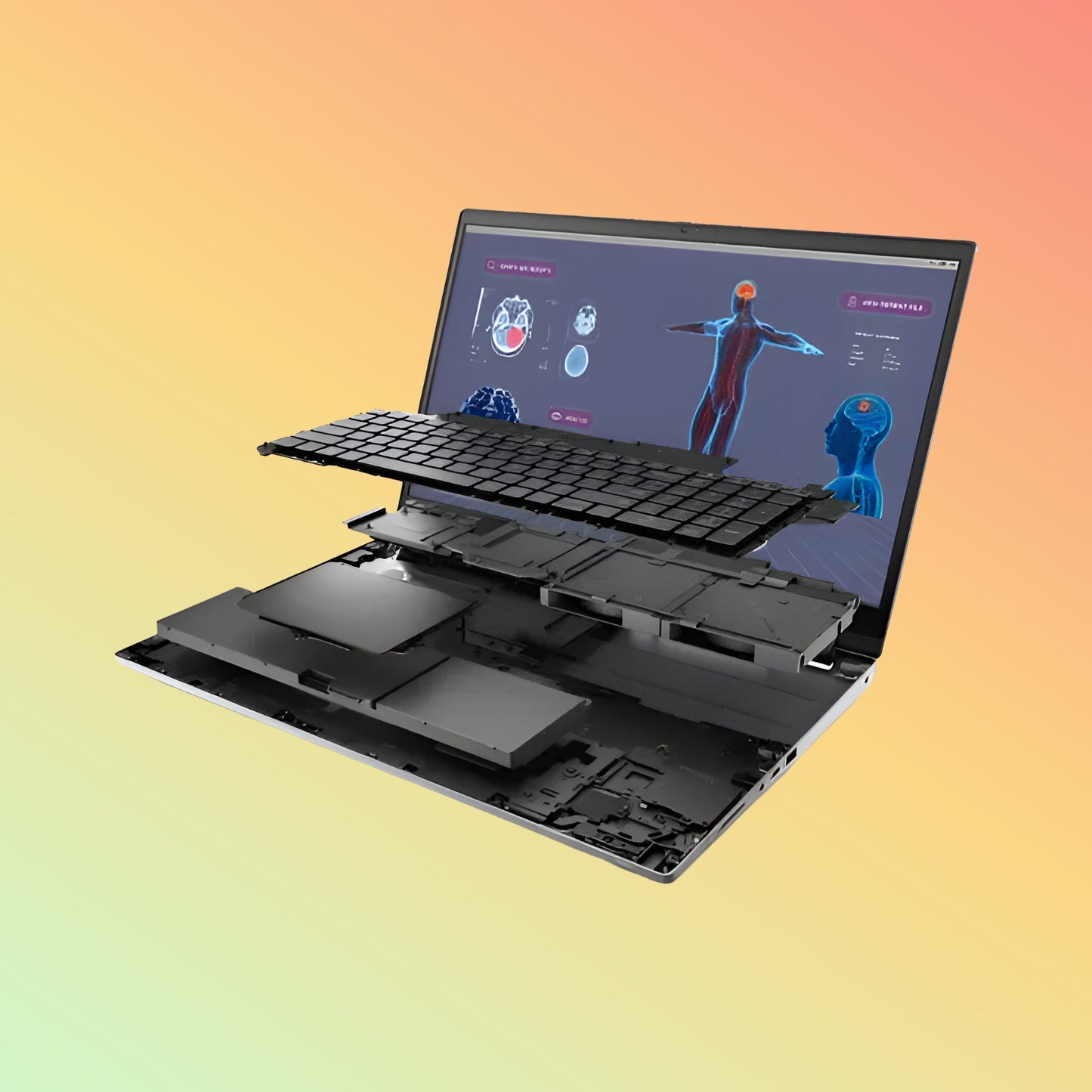 DELL PRECISION 7780 Mobile Workstation Laptop - 13th Gen i9-13950HX, 64GB, 1TB, NVIDIA RTX 4000 12GB, 17" FHD