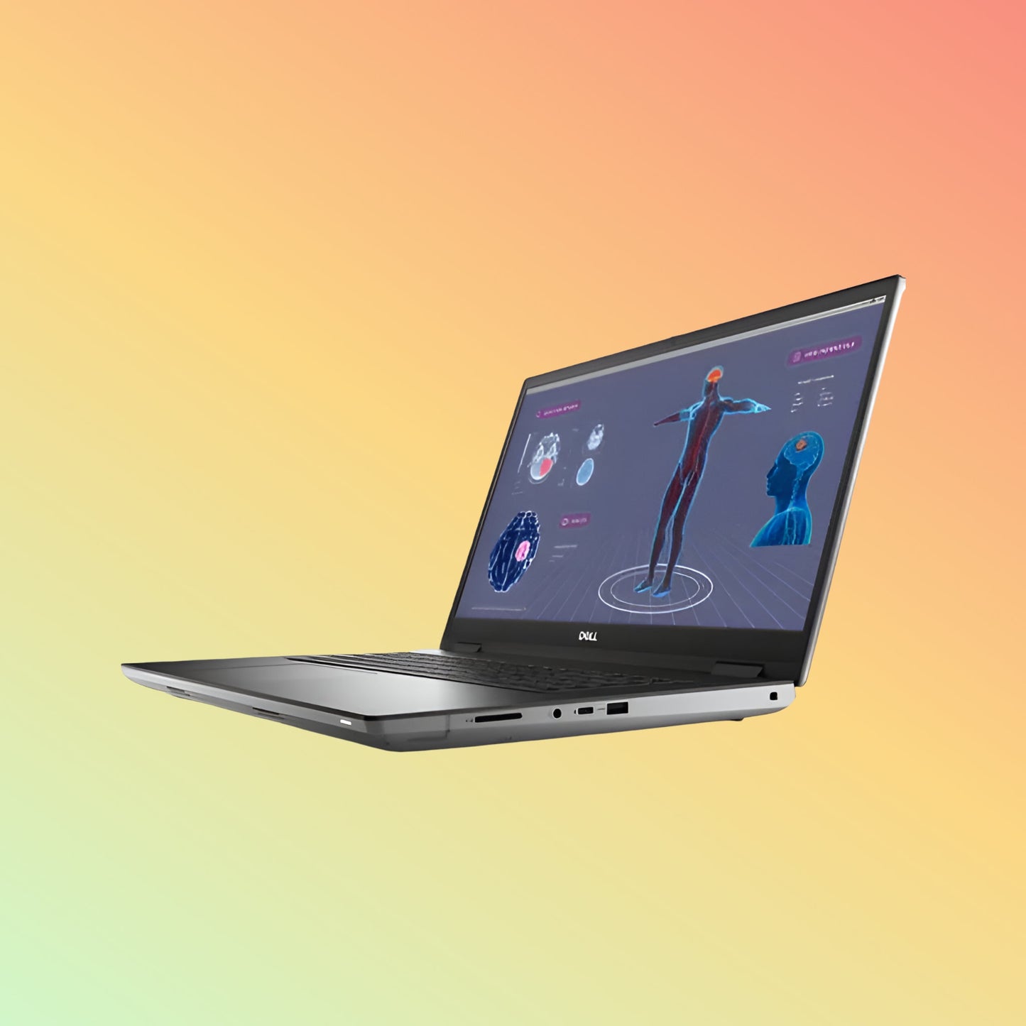 DELL PRECISION 7780 Mobile Workstation Laptop - 13th Gen i9-13950HX, 64GB, 1TB, NVIDIA RTX 4000 12GB, 17" FHD