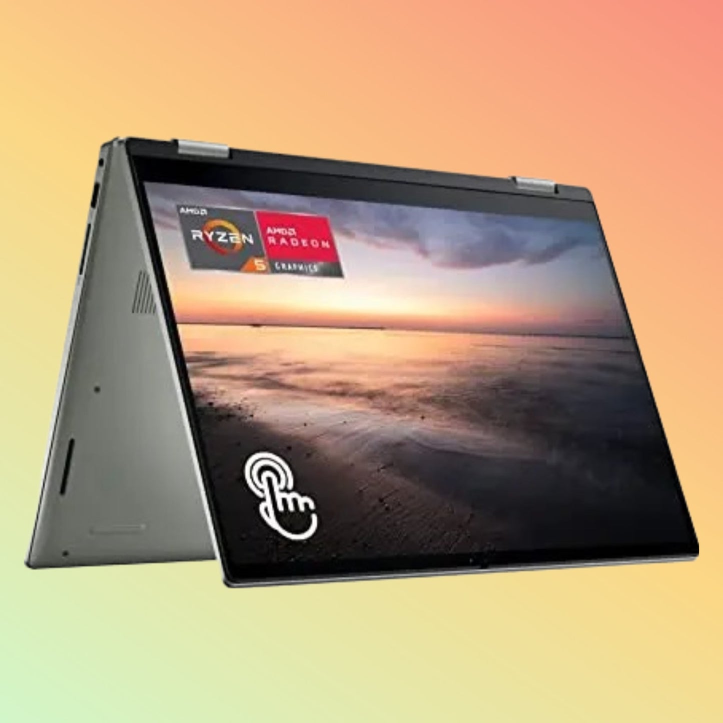 DELL INSPIRON 7425 Laptop - AMD Ryzen 5-5625U, 8GB, 512GB SSD, 14" FHD X360 Touch