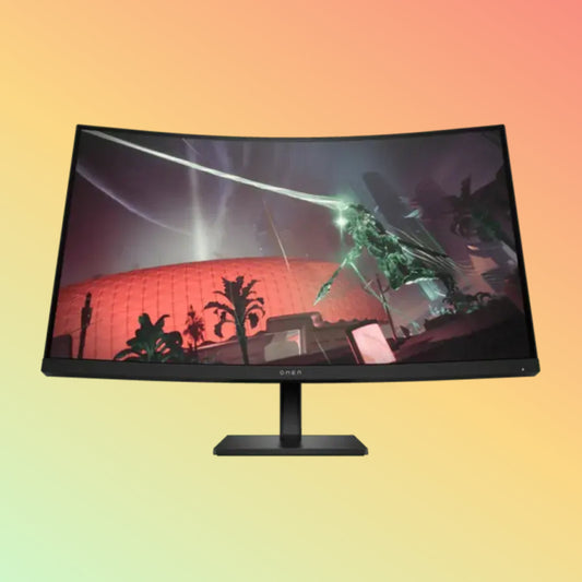 HP OMEN (780K6AS) Curved Gaming Monitor - 32" QHD (2560 x 1440), VA, DP, HDMI, 400 nits, 165Hz