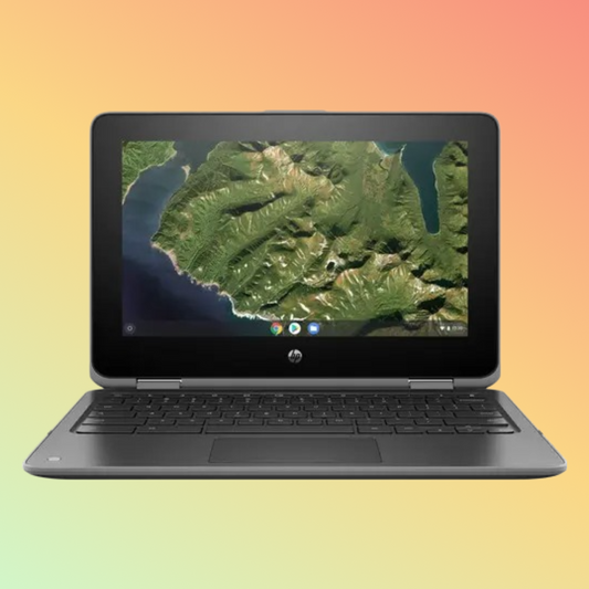 HP CHROMEBOOK 11 G2 Laptop - Intel Celeron N4000 Dual-Core, 4GB, 32GB, 11.6" LCD Touch X360