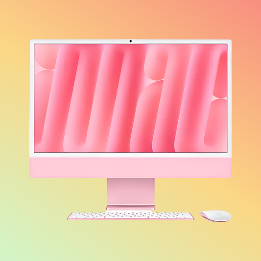 Apple iMac 24'' 4.5K (2024), M4, 24GB RAM, 512GB SSD, Pink