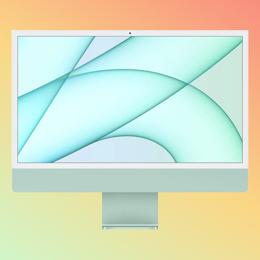 Apple iMac 24'' 4.5K, M1 Chip, 8GB RAM, 256GB SSD, Green