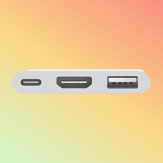 Apple (MUF82FE/A) Multiport Adapter - Accessories, HDMI, USB, USB-C