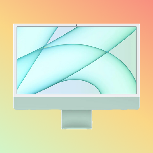 Apple iMac 24'' 4.5K (2021), M1, 8GB RAM, 512GB SSD, Green