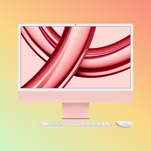 Apple iMac 24'' 4.5K (2021), M1 Chip, 8GB RAM, 512GB SSD, Pink