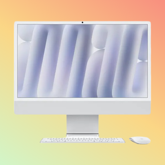 Apple iMac 24'' 4.5K (2024), M3, 16GB RAM, 512GB SSD, Silver, Arabic Keyboard