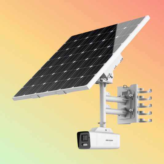 Hikvision DS-2XS6A46G1-IZS/C36S80 4MP Motorized Varifocal Bullet Solar Power 4G Network Camera Kit