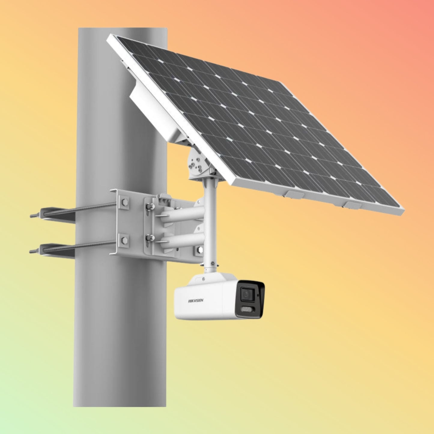 Hikvision DS-2XS6A47G1-LS/C36S80 4MP ColorVu Solar 4G Bullet Kit