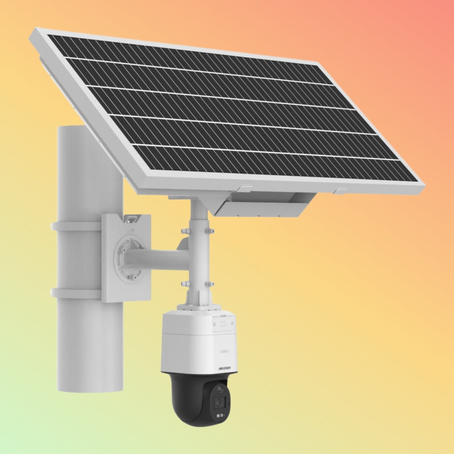 Hikvision DS-2XS3Q47G1-LDH/4G 4MP ColorVu Solar-powered Security PT Camera Setup