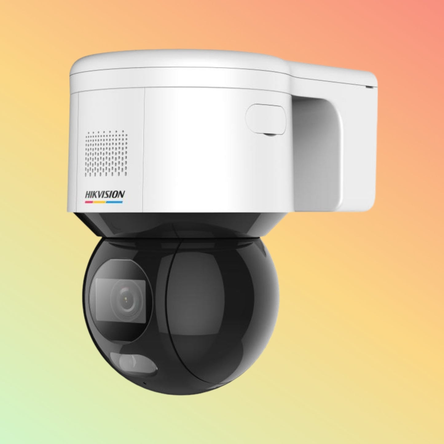 Hikvision DS-2DE3A400BW-DE/W(T5) 3-inch 4 MP ColorVu Wi-Fi Mini PT Dome Network Camera