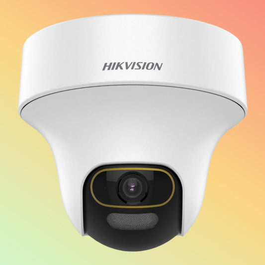 Hikvision DS-2CE70DF3T-PTS 2MP ColorVu Indoor Audio Fixed PT Camera