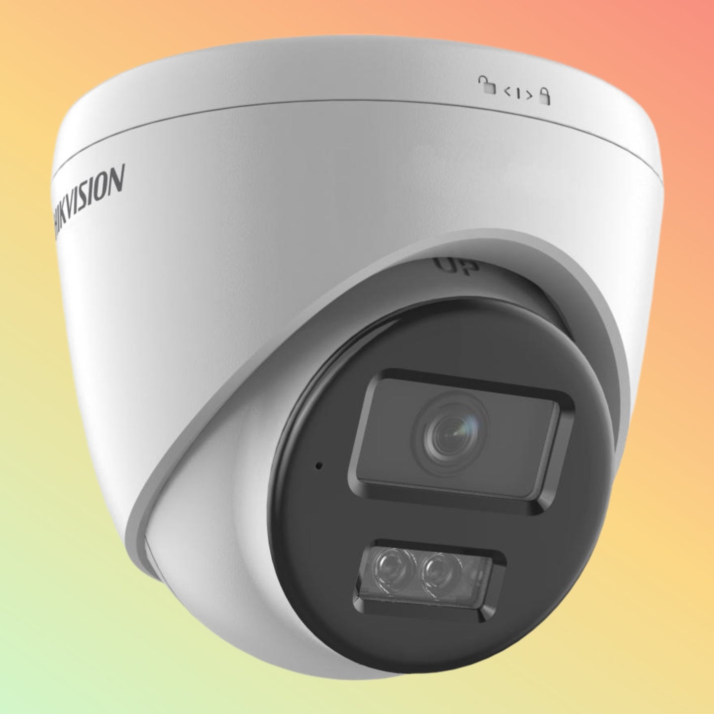 Hikvision DS-2CD1363G2-LIU(F) 6 MP Smart Hybrid Light Fixed Turret Network Camera