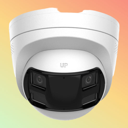 Hikvision DS-2CD1363G2P 6MP Dual-Lens Smart Hybrid Turret Camera