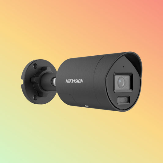 Hikvision DS-2CD3047G3-LIU(Y)/SL 4 MP AcuSense Strobe Light and Audible Warning Fixed Mini Bullet Network Camera