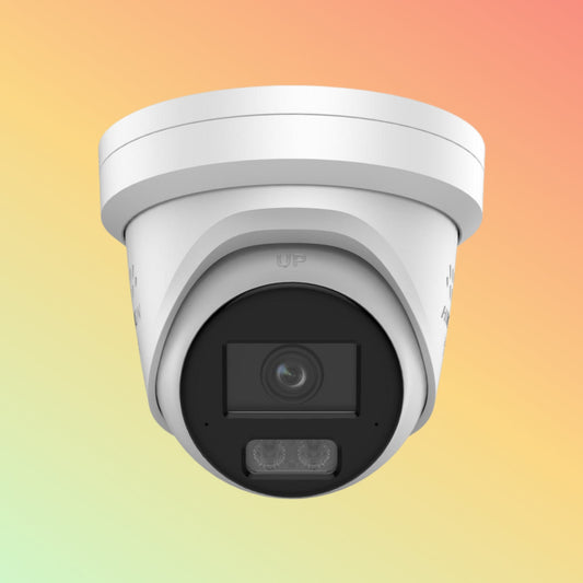 Hikvision DS-2CD3387G3-LISU(Y) 8 MP Dual Illumination Fixed Turret Network Camera