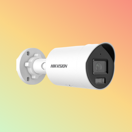 Hikvision DS-2CD3046G2-IU/SL 4 MP AcuSense Strobe Light and Audible Warning Fixed Mini Bullet