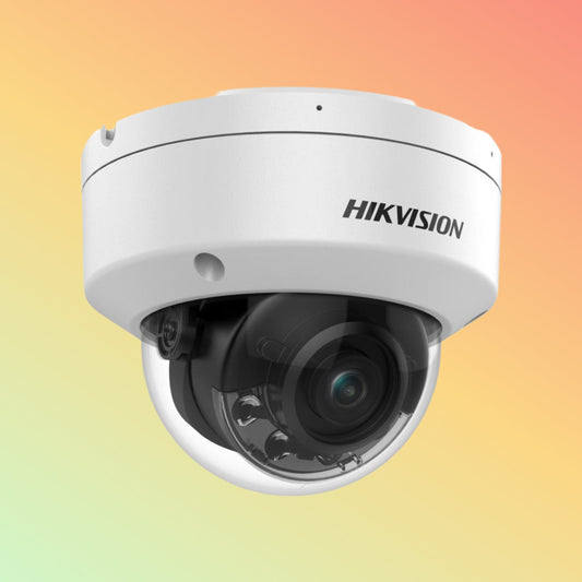 Hikvision DS-2CD3186G2H-LISU 8 MP Smart hybrid light with Darkfighter S Fixed Mini Dome Network Camera