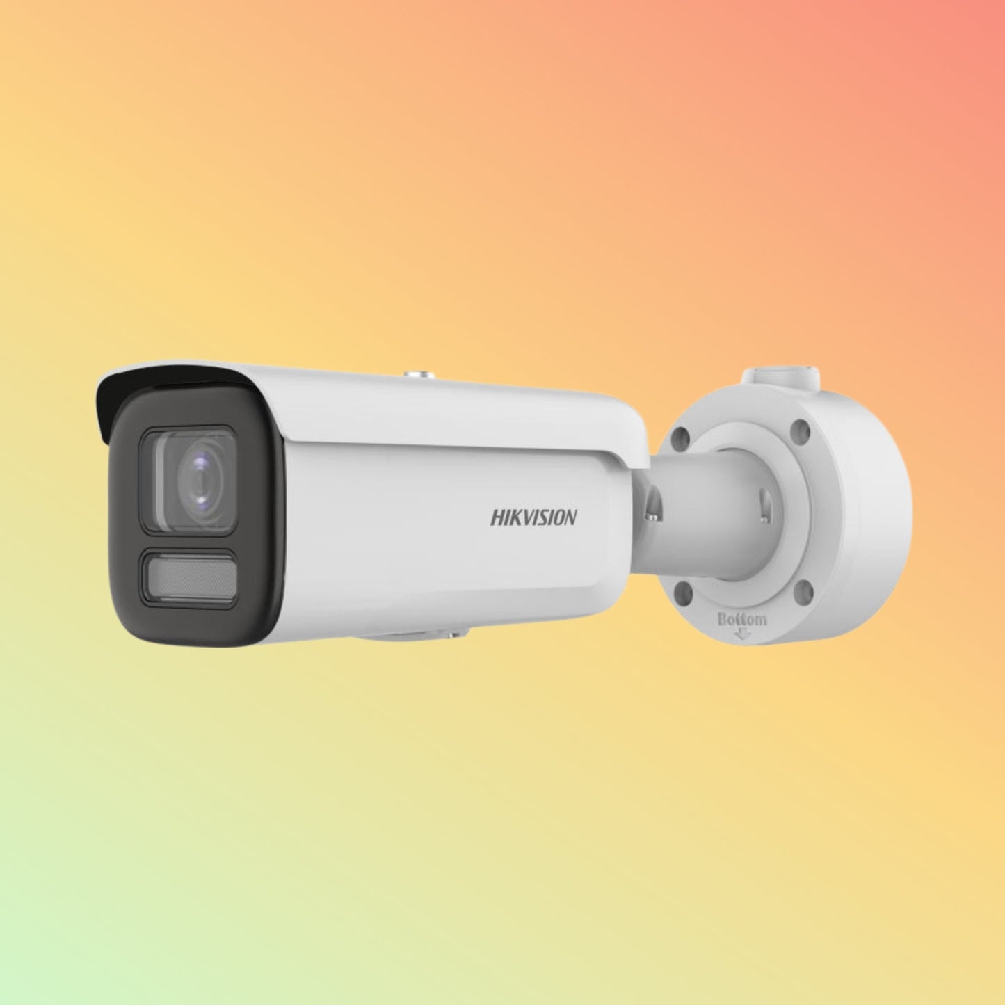 Hikvision DS-2CD3T46G2-ISU/SL 4 MP AcuSense Strobe Light and Audible Warning Fixed Bullet