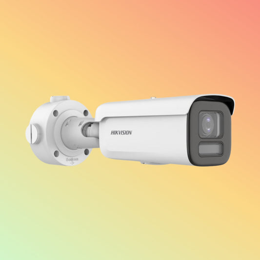 Hikvision DS-2CD3T46G2-ISU/SL 4 MP AcuSense Strobe Light and Audible Warning Fixed Bullet