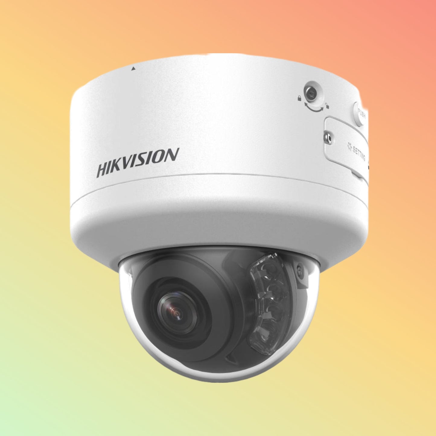 Hikvision DS-2CD3746G2H-LIZSU(Y)(PTRZ) 4 MP Smart hybrid light with Darkfighter S Motorized Varifocal Dome Network Camera