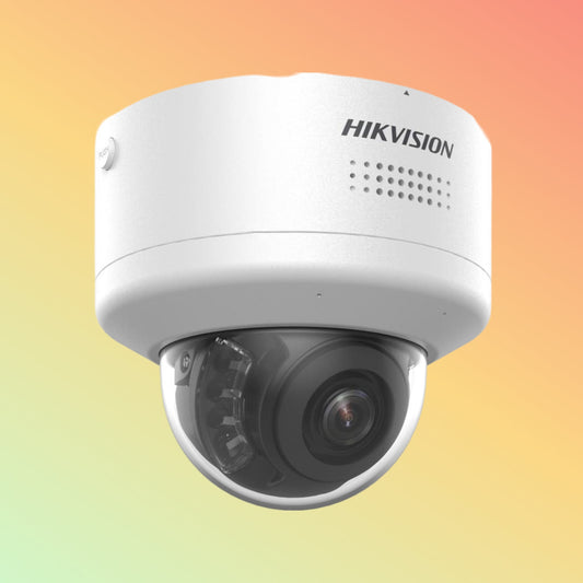 Hikvision DS-2CD3786G2H 8MP Smart Dome Cam with Strobe, Audio & Darkfighter S